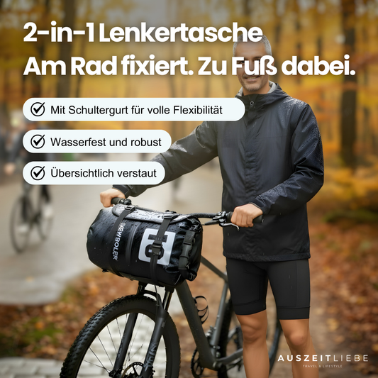NEWBOLER Lenkertasche – Wetterfest, wandelbar & entspannt unterwegs